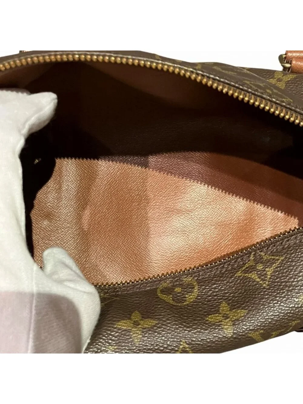 Louis Vuitton Vintage Papillon Monogram Shoulder Bag Canvas